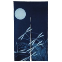 Noren japonais Indigo