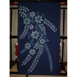Noren japonais Indigo