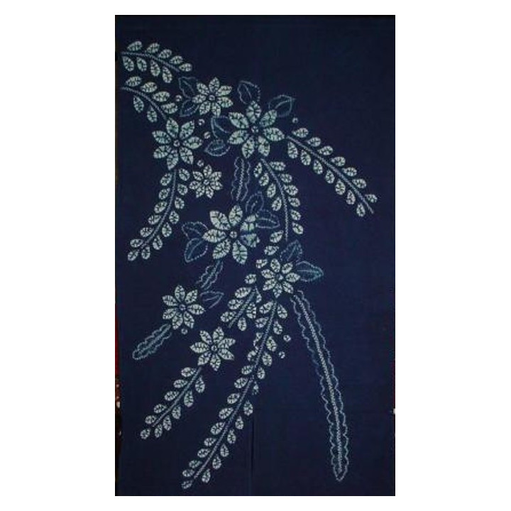 Noren japonais Indigo