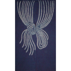 Noren japonais Indigo