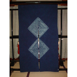Noren japonais Indigo