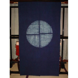Noren japonais Indigo