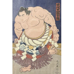 Daimon Kinoshita artiste renommé pour ses estampes modernes dans la tradition ukiyo-e.