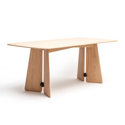 Table de repas FARFALLA en chêne massif DRUGEOT Manufacture