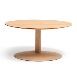 ARONDE bout de canapé PM en chêne masssif  made by DRUGEOT France