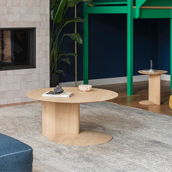 Bout de canapé ESSEPHE chêne massif  made by DRUGEOT France