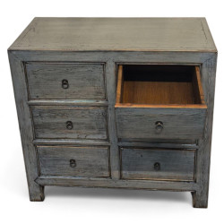 Petite commode 6 tiroirs  | Mobilier authentique