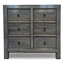 Petite commode 6 tiroirs  | Mobilier authentique