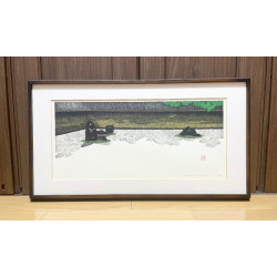 Estampe japonaise Masao Ido Daisen-In 1982