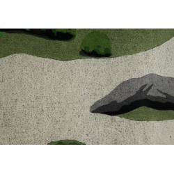 Estampe japonaise Masao Ido Daisen-In 1982