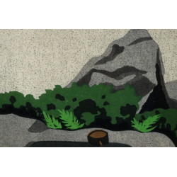 Estampe japonaise Masao Ido Daisen-In 1982