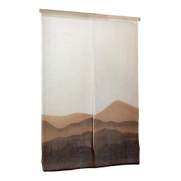 Rideau japonais en chanvre KANDOU NI TOYAMA