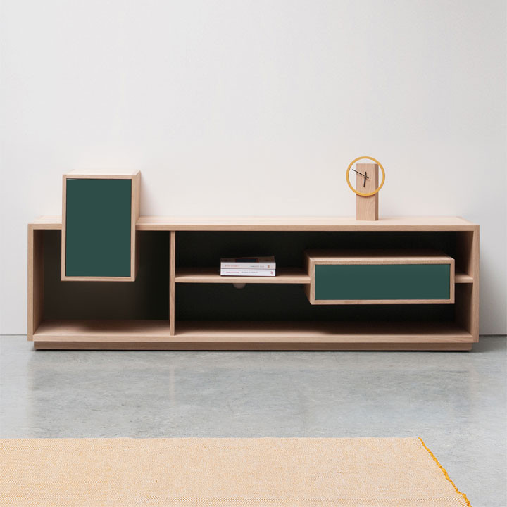 Avec son module fermé et son tiroir, MIXAGE TV multiplie les fonctionnalités