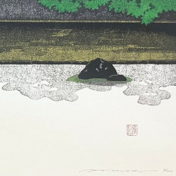 Estampe japonaise Masao Ido Daisen-In 1982