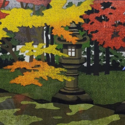 Estampe japonaise Masao Ido Daisen-In 1982