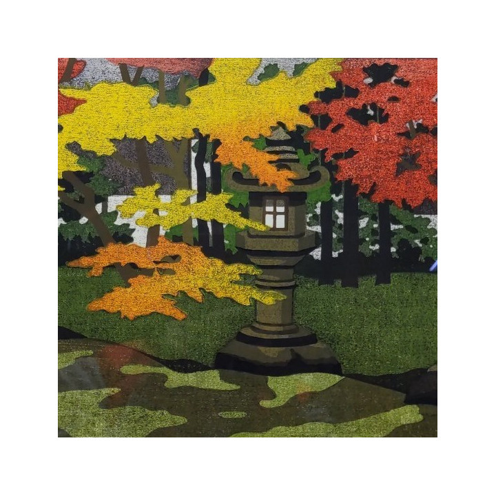 Estampe japonaise Masao Ido Daisen-In 1982