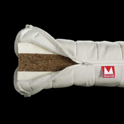 Matelas naturel HEVEA NATURA FERME en latex et coco
