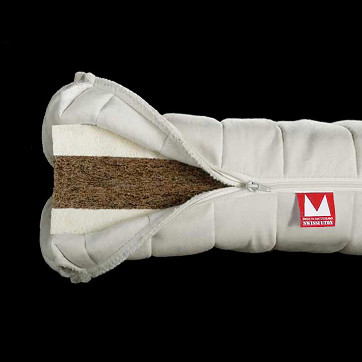 Matelas naturel HEVEA NATURA FERME en latex et coco