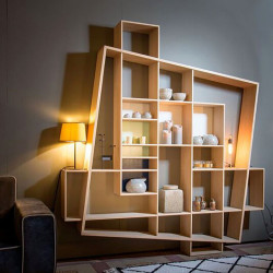 FRISCO bibliothèque en chêne massif