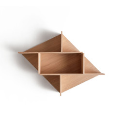 Étagère KIM en chêne massif DRUGEOT manufacture