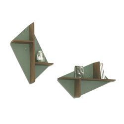 Étagère PLIAGE en chêne massif DRUGEOT manufacture