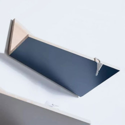 Étagère PLIAGE en chêne massif DRUGEOT manufacture