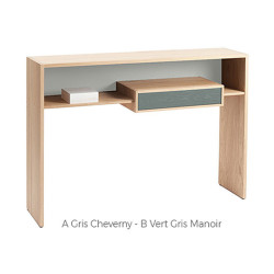 Console en chêne Mixage Drugeot