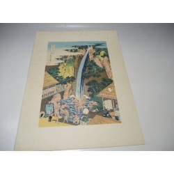 Roben Waterfall at Mt. Oyama in Sagami Province