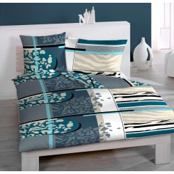 Housse de couette en coton QUADRAT 200 x 210 cm