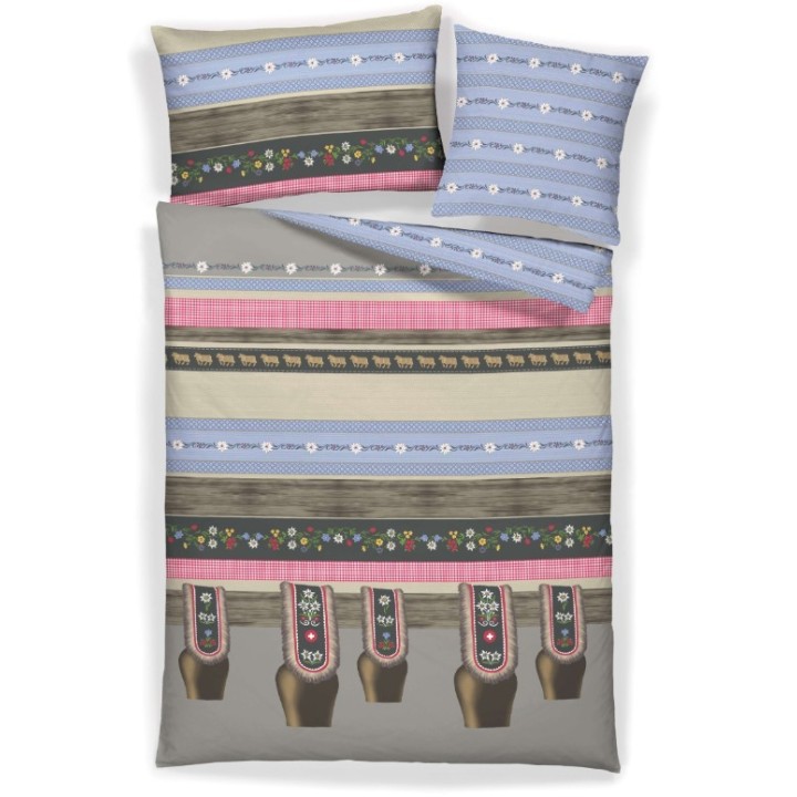 Housse de couette en coton QUADRAT 200 x 210 cm