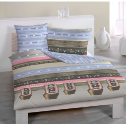 Parure de lit en satin coton