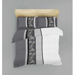 Parure de lit en satin coton