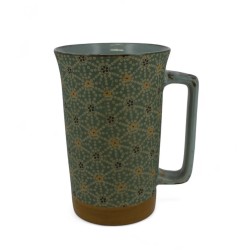 Grand mug du Japon  0,6 l.  Motifs géométriques