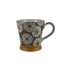Mug japonais PM NAMI fond gris