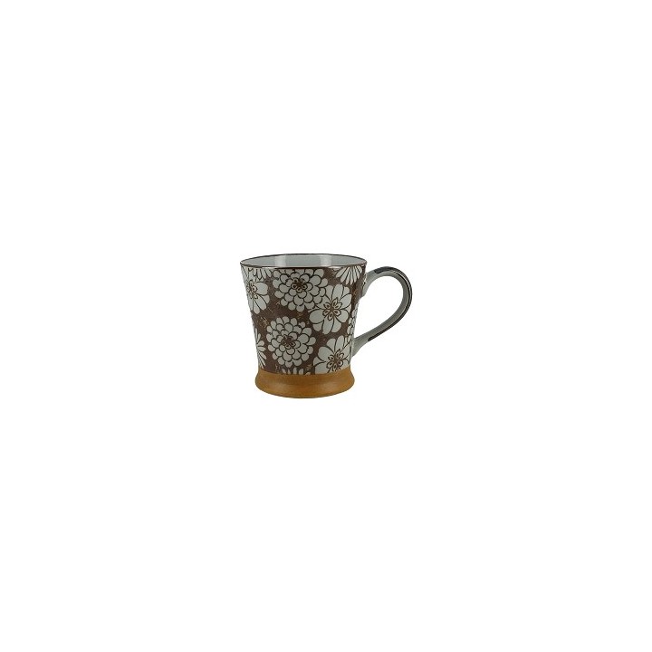 Mug japonais PM NAMI fond gris