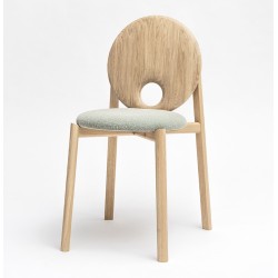 Chaise HELIO – Design Constance Guisset – Chêne massif fabriqué en France
