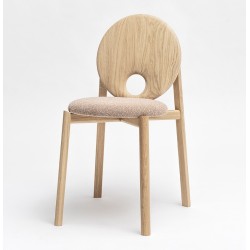 Chaise HELIO – Design Constance Guisset – Chêne massif fabriqué en France