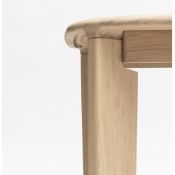 Table avec allonge en bois massif TÉHÈME