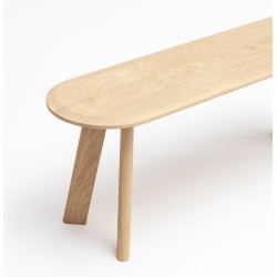 ARONDE table de salon en chêne massif made in France DRUGEOT