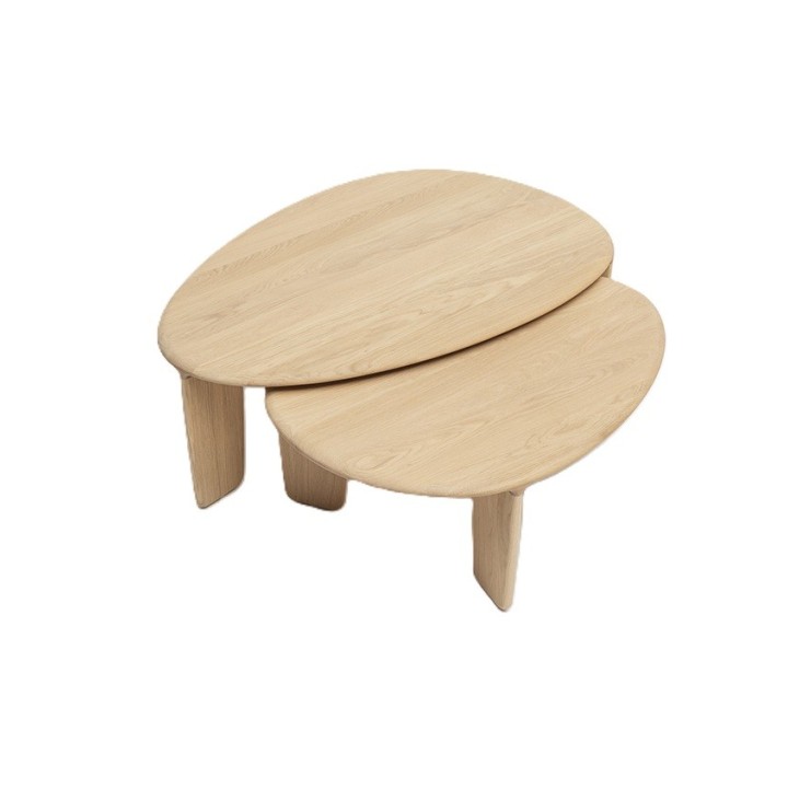 Table basse gigogne en bois TÉHÈME