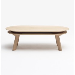 Table basse Parati Drugeot Manufacture chêne massif