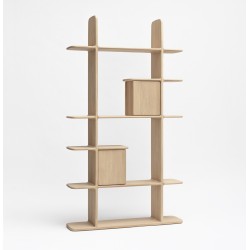 Bibliothèque TÉHÈME DOUBLE fermée