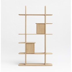 Bibliothèque TÉHÈME DOUBLE fermée