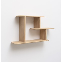 Étagère tendance en bois, TÉHÈME TRIO