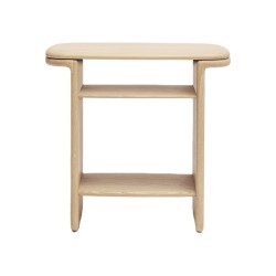 Bout de canapé et chevet design en bois massif