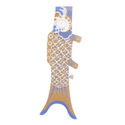 Koinobori Doré Madame Mo en coton biologique