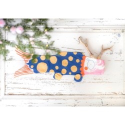 Koinobori Kokoro Madame Mo, porte-bonheur japonais ...