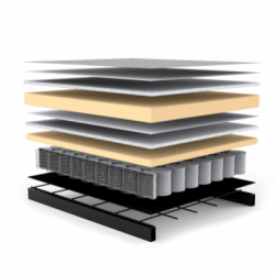 Canapé MALLOY avec accoudoirs en chêne naturel