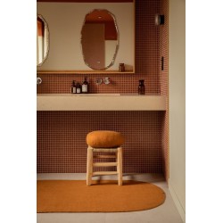 Shakati, le coussin galette en feutre de laine sans couture