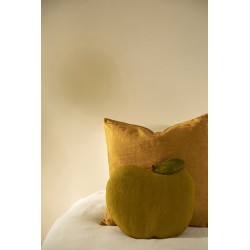 Coussin Pomme – Coussin décoratif en laine feutrée | MUSKHANE